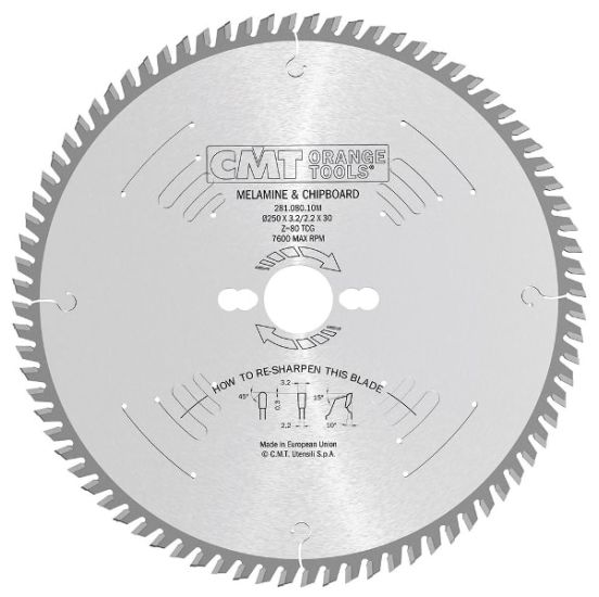 CMT Klinge 225x2,6x30 Z64 TF - 281.225.64M