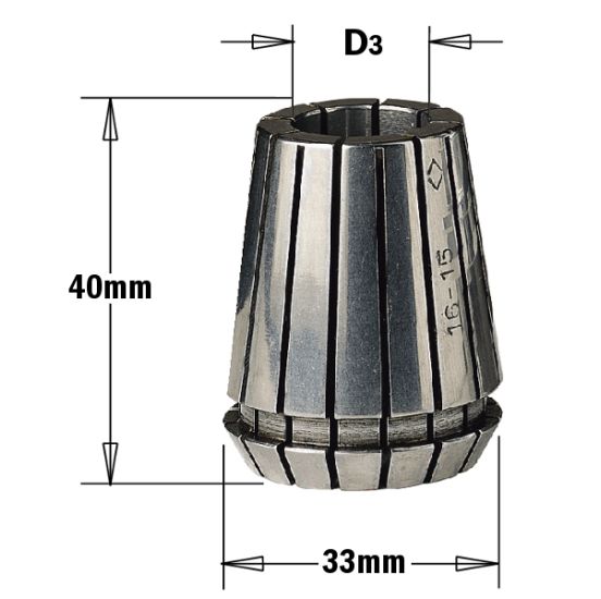 CMT Spændebøsning ER32 8x40 mm - 184.080.00