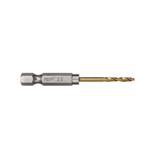 Milwaukee Metalbor SW HSS-G Tin 2,5mm 2P - 48894704