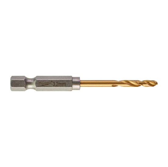 Milwaukee Metalbor SW HSS-G Tin 3,2mm 2P - 48894706