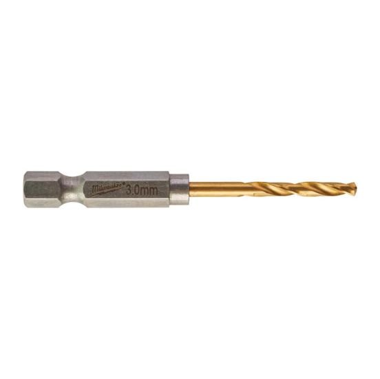 Milwaukee Metalbor SW HSS-G Tin 3,0mm 2P - 48894763