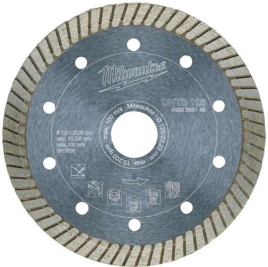 Milwaukee Diamantskive DHTS 125x22,2 - 4932399146