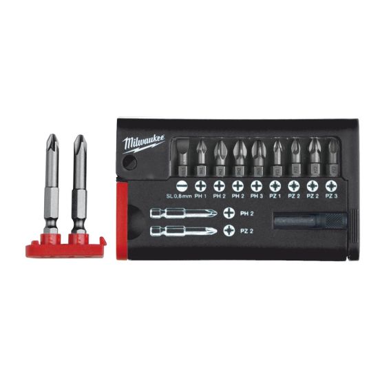 Milwaukee Bitssæt SL/PH/PZ 12P - 4932399513