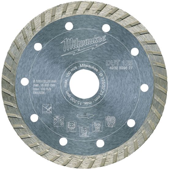 Milwaukee Diamantskive DUT 125x22,2 - 4932399527