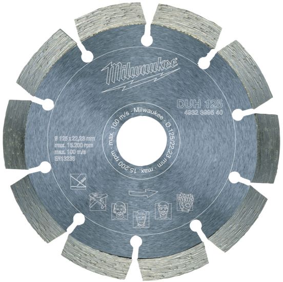 Milwaukee Diamantskive DUH 125x22,2 - 4932399540