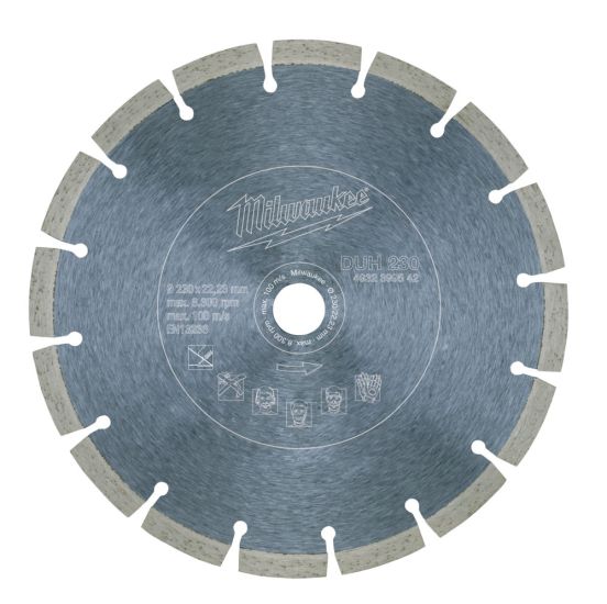Milwaukee Diamantskive DUH 230x22,2 - 4932399542