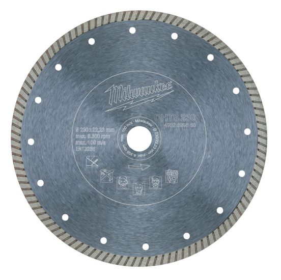 Milwaukee Diamantskive DHTS 230x22,2 - 4932399550