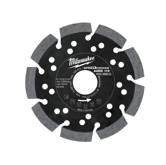 Milwaukee Diamantskive audd 115x22,2 - 4932399823