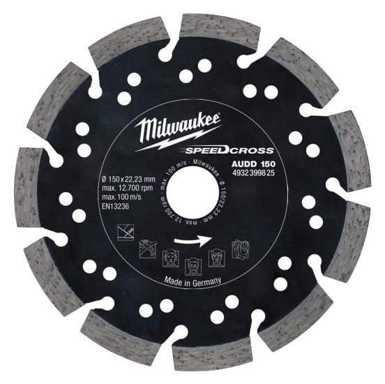 Milwaukee Diamantskive audd 150x22,2 - 4932399825