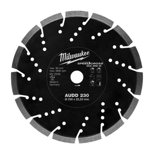 Milwaukee Diamantskive audd 230x22,2 - 4932399826