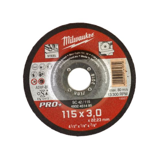 Milwaukee Skæreskive Metal SC 42/115x3 Pro+ - 4932451495