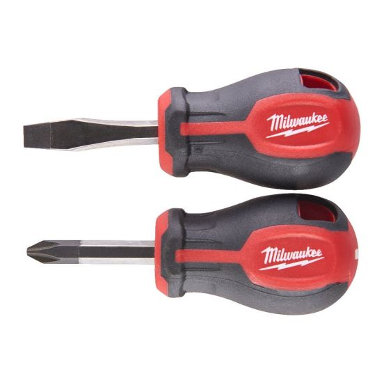 Milwaukee Skruetrækker Stubby Set 2p - 4932471810