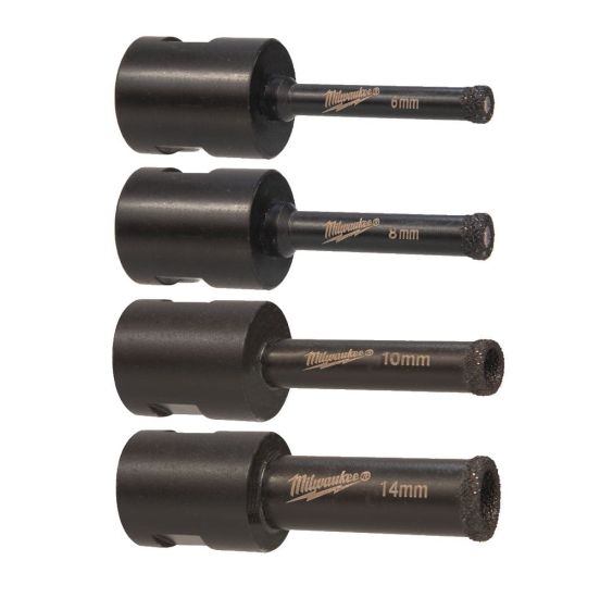 Milwaukee Diamantborset M14 6-8-10-14 - 4932471863