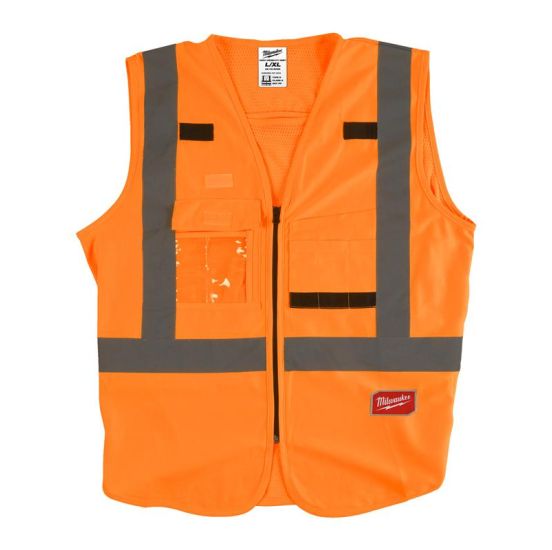 Milwaukee Sikkerhedsvest HI-VIS Orange L/XL - 4932471893