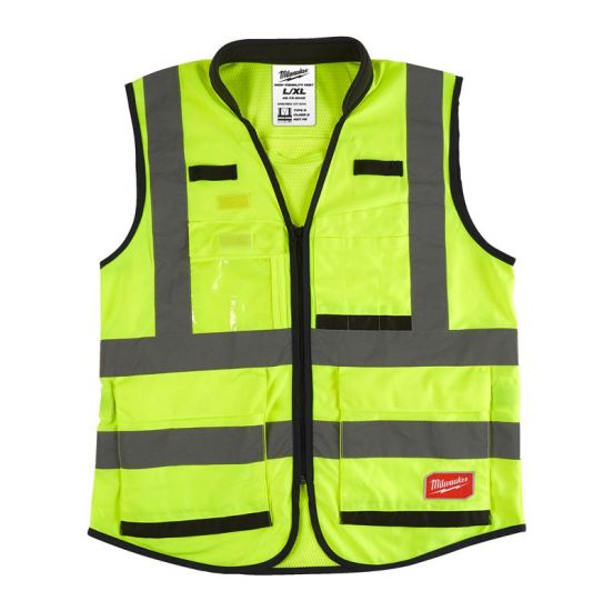 Milwaukee SIKKERHEDSVEST HV PRE GUL L/XL - 4932471896