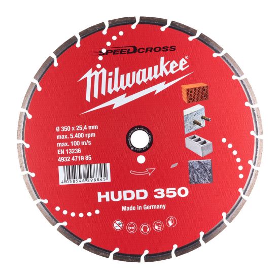 Milwaukee Diamantskive HUDD 350mm - 4932471985