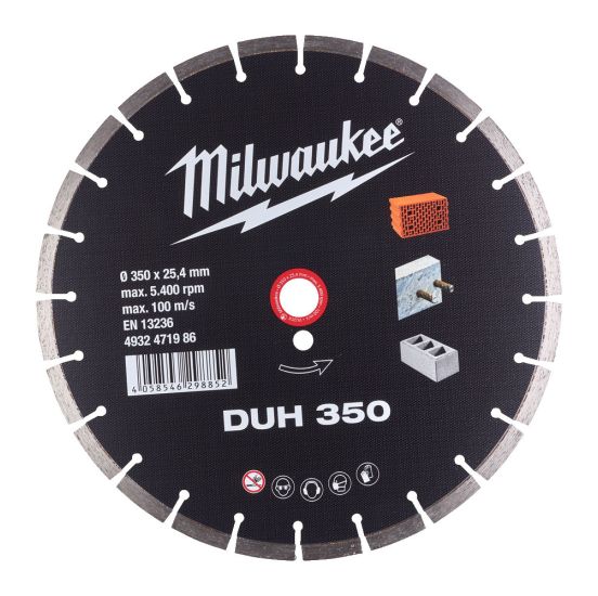 Milwaukee Diamantskive DUH350mm - 4932471986