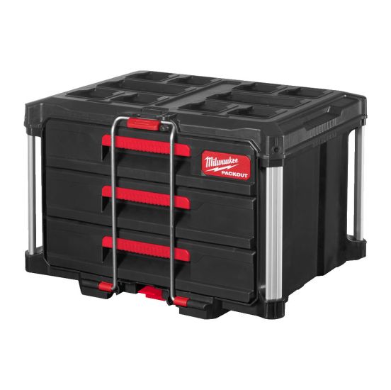 Milwaukee Packout Skuffeboks med 3 skuffer - 4932472130