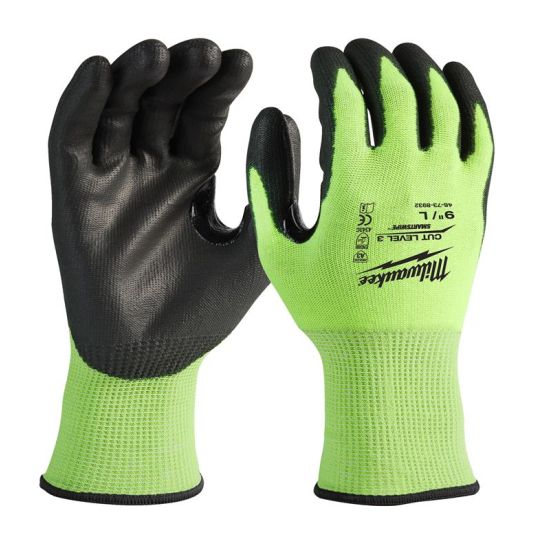 Milwaukee HANDSKER HI-VIS KAT. 3 L/9 - 4932478132