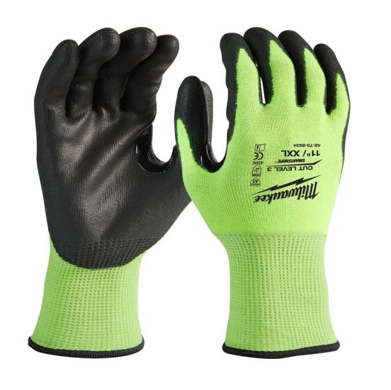 Milwaukee HANDSKER HI-VIS KAT. 3 XXL/11 - 4932478134