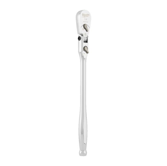 Milwaukee skraldenøgle med flex hoved 1/4" - Lang - 4932479649
