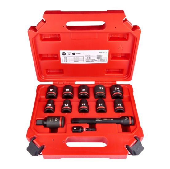 Milwaukee Slagtoppesæt 1/2" STD 13P - 4932480456