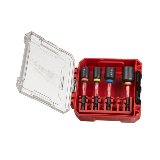 Milwaukee sekskanttop magnetisk slagtoppesæt 4 dele - 4932492445