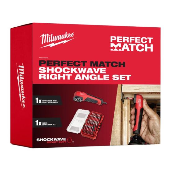Milwaukee bitssæt + vinkel kombokit 49P - 4932492656