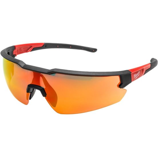 Milwaukee Sikkerhedsbrille Enhanced Rød spejleffekt - 4932498548