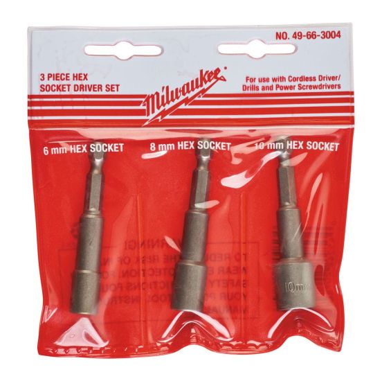 Milwaukee Sekskanttoppesæt 6/8/10 mm - 49663004