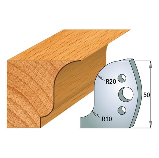 CMT Profilknive sæt 50mm nr. 570 - 690.570