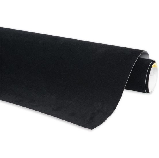 CraftProKits Knust Fløjlsrulle Sort 680mm x 500mm - AX600780