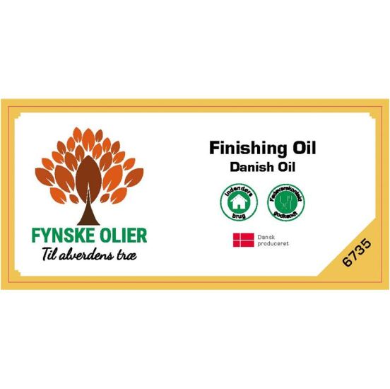 Fynske Olier Finishing Oil - "Danish Oil" 500 ml. 6735 - 673500050