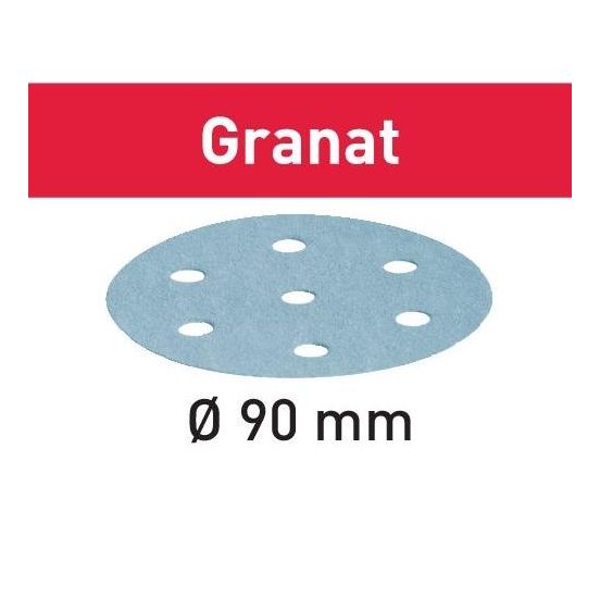 Festool StickFix-slibepapir Ø 90 mm Granat K400 - 497373