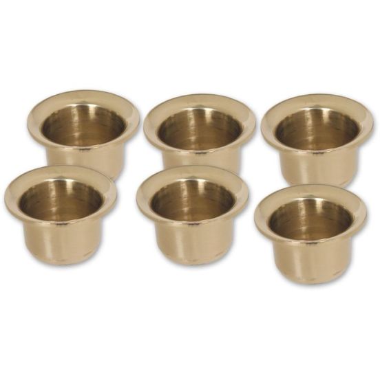 CraftProKits Lysholder i Messing - 6 stk. - AX700082