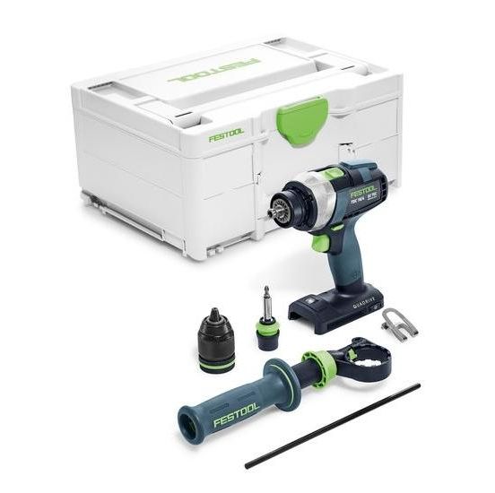 Festool Akku bore-/skruemaskine TDC 18/4 I-Basic i Systainer3 - 575601