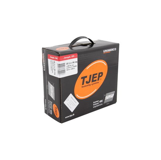 TJEP GR31/90 Ringsøm varmgalv., Reduced head. Maxibox 1.800 - TJ834090