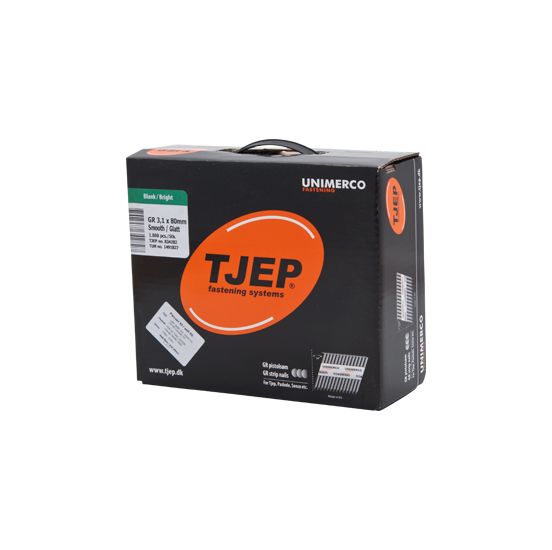 TJEP GR31/80 Glat blank, Reduced head. Box 1.800 pcs - TJ834282