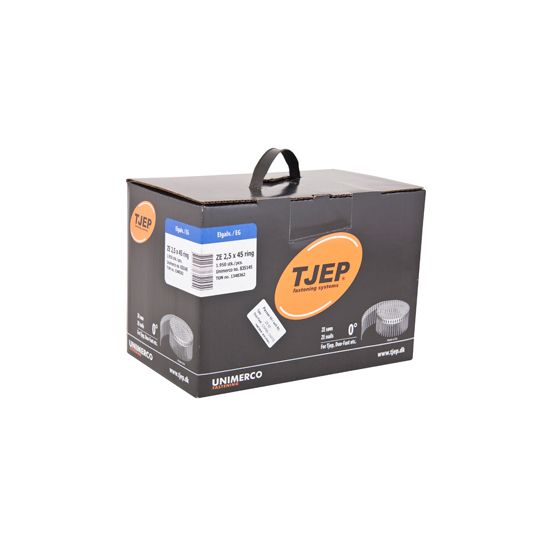 TJEP ZE25/45 Ringsøm elgalv., t/gips. Box 1.950 stk. - TJ835145