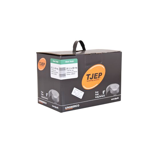 TJEP ZE21/40 Ringsøm blank, Full head. Box 1.950 pcs. - TJ835240