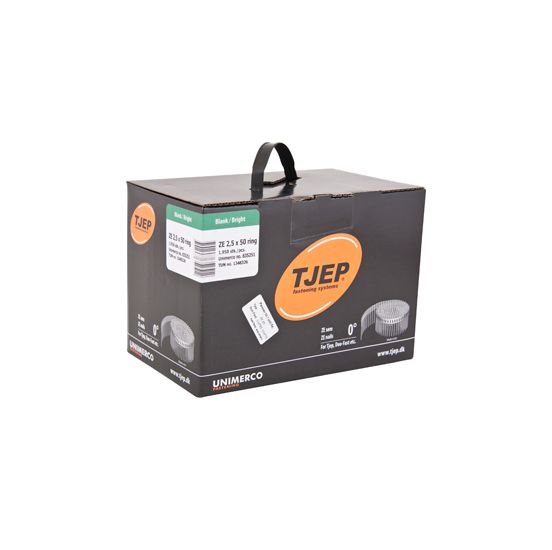 TJEP ZE25/50 Ringsøm blank, Full head. Box 1.950 pcs. - TJ835251