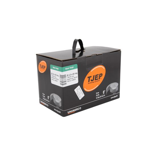 TJEP ZE25/65 Tromlesøm blank, Full head. Box 1.300 pcs. - TJ835265