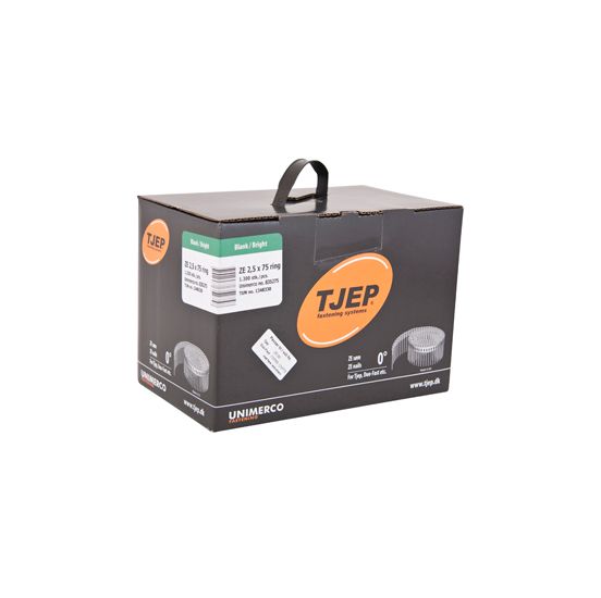 TJEP ZE25/75 Ringsøm blank, Full head. Box 1.300 pcs. - TJ835275