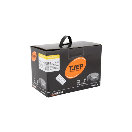 TJEP ZE25/50 Ringsøm rustf. 4A, Lense head. Box 1.950 pcs. - TJ835351