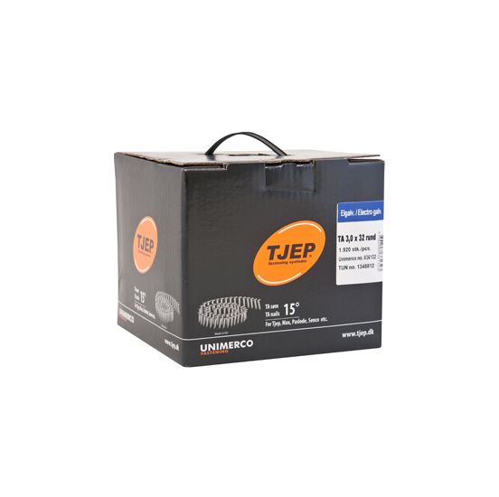 TJEP TA30/32 Elgalv., t/tagpap. Box 1.920 stk. - TJ836132