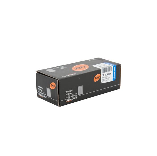 TJEP TF18 stifter 40mm, Elgalvaniseret. 5.000 stk. - TJ842040