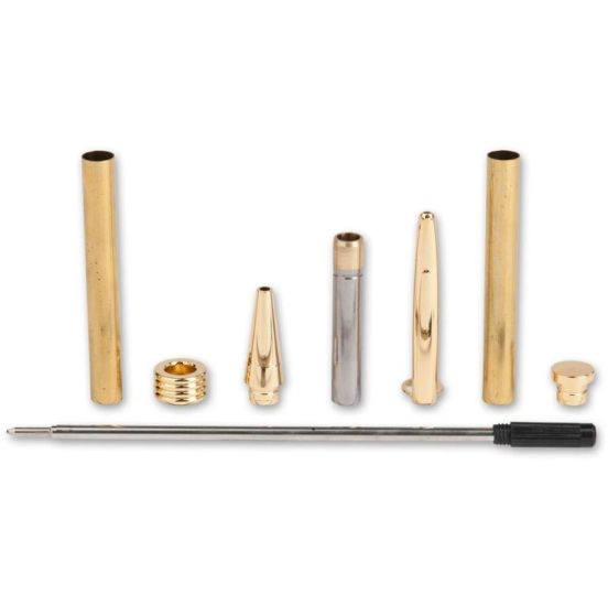 CraftProKits Guldbelagt Slimline Kuglepenne Sæt Inkl. Genopfyldning - AX951814
