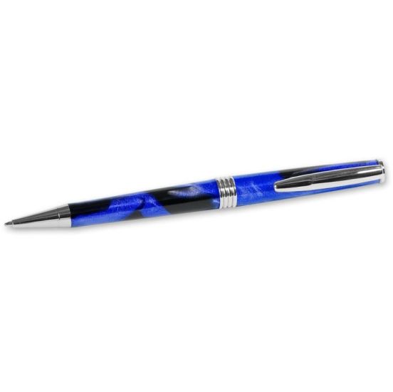 CraftProKits Sølvbelagt Slimline Kuglepenne Sæt Inkl. Genopfyldning - AX951815