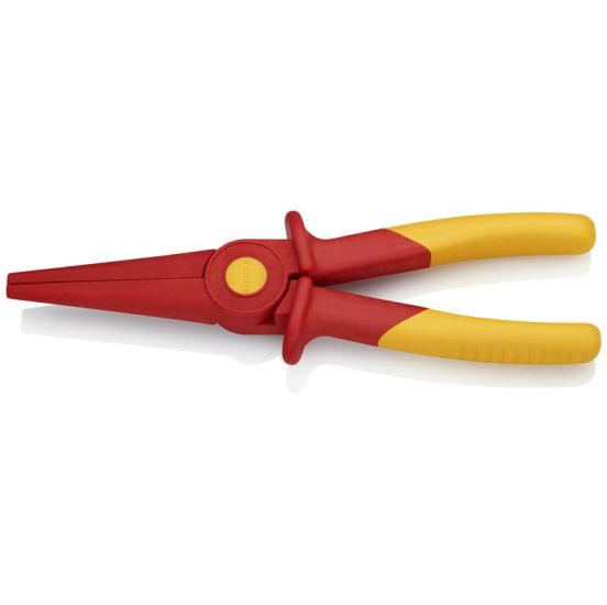 Knipex Fladrundtang af kunststof isolerende Kunststof, med zone af blødt plast for sikkert hold 220 mm - KN-986202