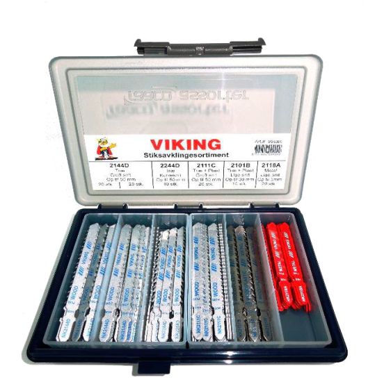 Viking Stiksavklinger i sæt 100 stk assorterede - 99